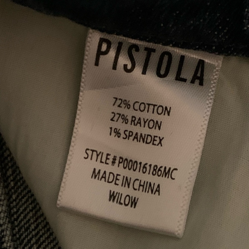 NWT Pistola Colleen High Rise Slim Flare in Willow -Revolve- - Picture 11 of 15